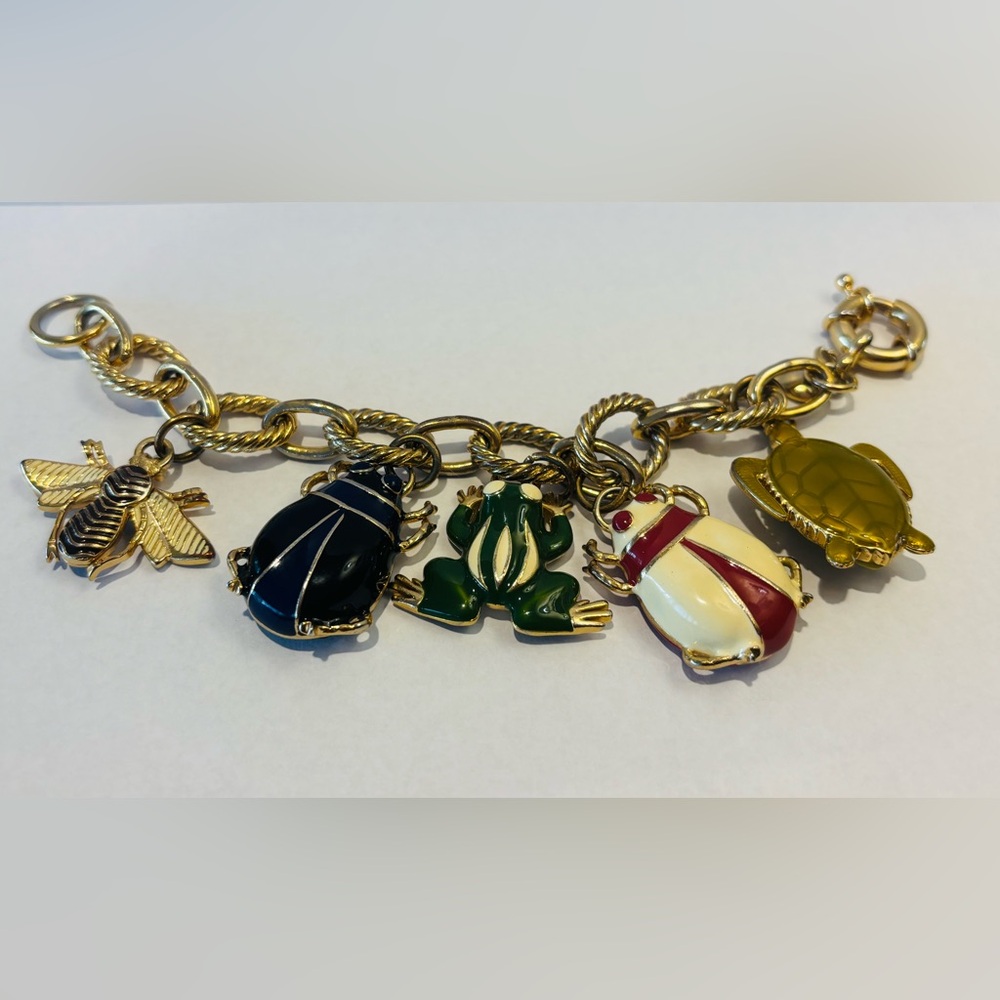 J Crew Critters Charm Bracelet *RARE*